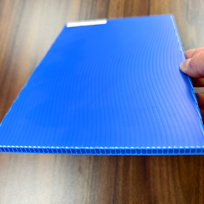 Papan PP S-Wave Hollow Kalis Air Untuk Pad Pengasingan Lantai