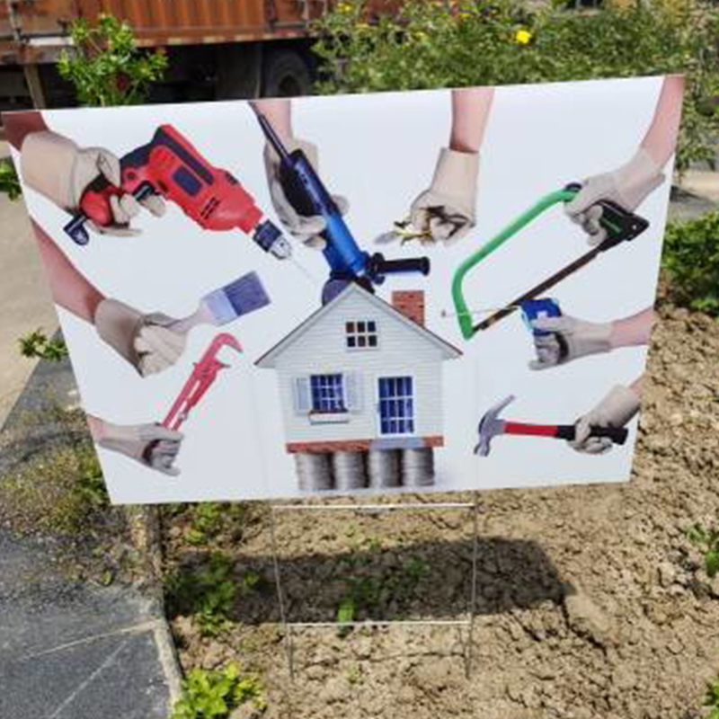 Tanda Pancang Taman Plastik Beralun Kalis Air