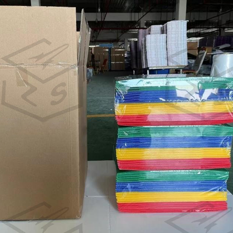 Panel Privasi Meja Pejabat Plastik untuk Bilik Darjah Pelajar